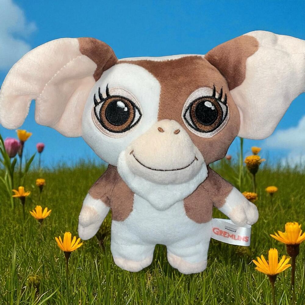 Kidrobot Gremlins Gizmo Mogwai Plush Phunny Stuffed Animal Embroidered Toy 7"